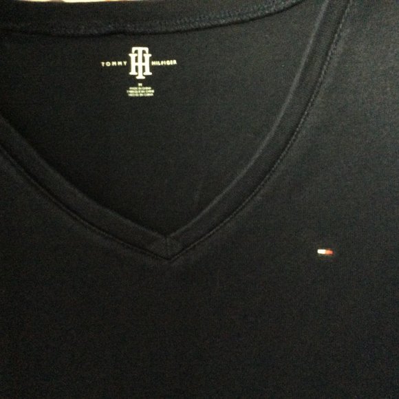 Navy Tommy Hilfiger shirt - Picture 3 of 4
